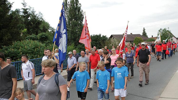 Die DJK-Wallfahrt Foto: Mathias Erlwein
