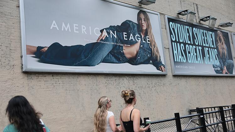 Die Jeans-Werbung mit Sydney Sweeney erregt in den USA die Gemüter.