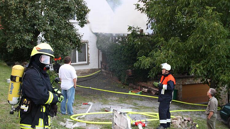 Die Sulzthaler Wehr rückte im vergangenen Jahr unter anderem zu einem Feuer im Schlangenweg aus. Foto: Ralf Ruppert