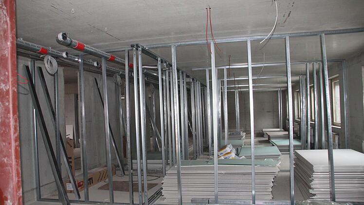 So sah es während der Bauphase aus.