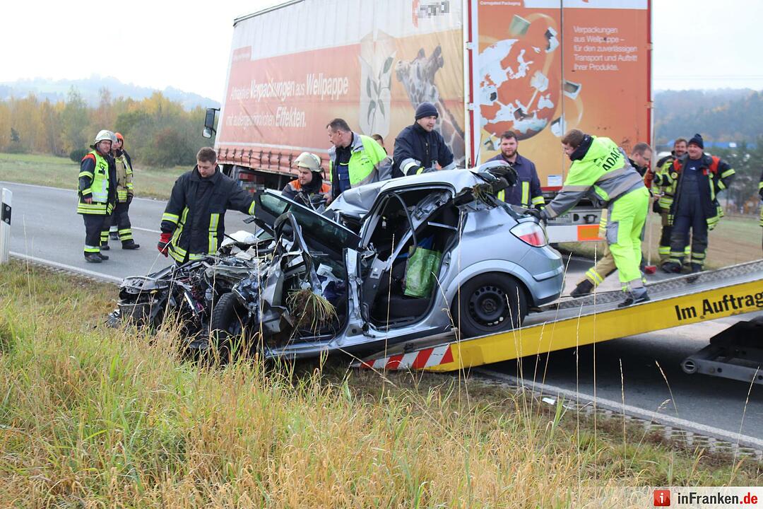Tödlicher Unfall bei Weidenberg