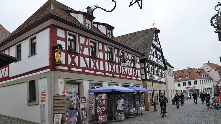 Der Laden in der Herzogenauracher Fußgängerzone