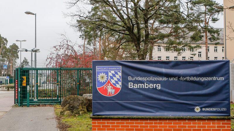 Wann genau das Bundespolizei-Aus- und Fortbildungszentrum in Bamberg kleiner werden soll, ist weiter unklar. Foto: Matthias Hoch