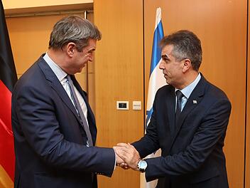 Markus Söder in Jerusalem