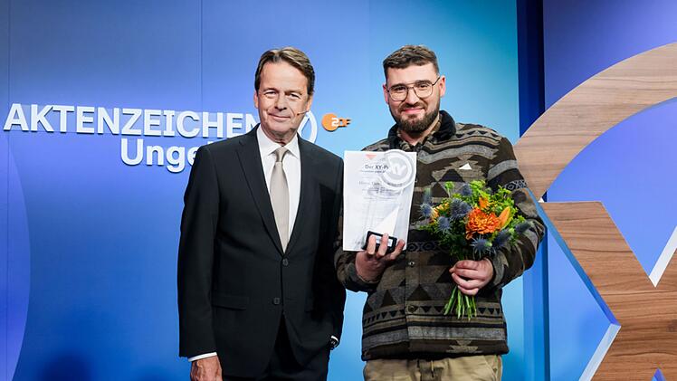 Schweinfurter erhält XY-Preis: Er stoppte einen brutalen Hammerangreifer