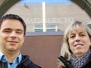 Christian Metz und Brigitte Ascherl sind neue Jugendschöffen am Bad Kissinger Amtsgericht. Foto: Benedikt Borst