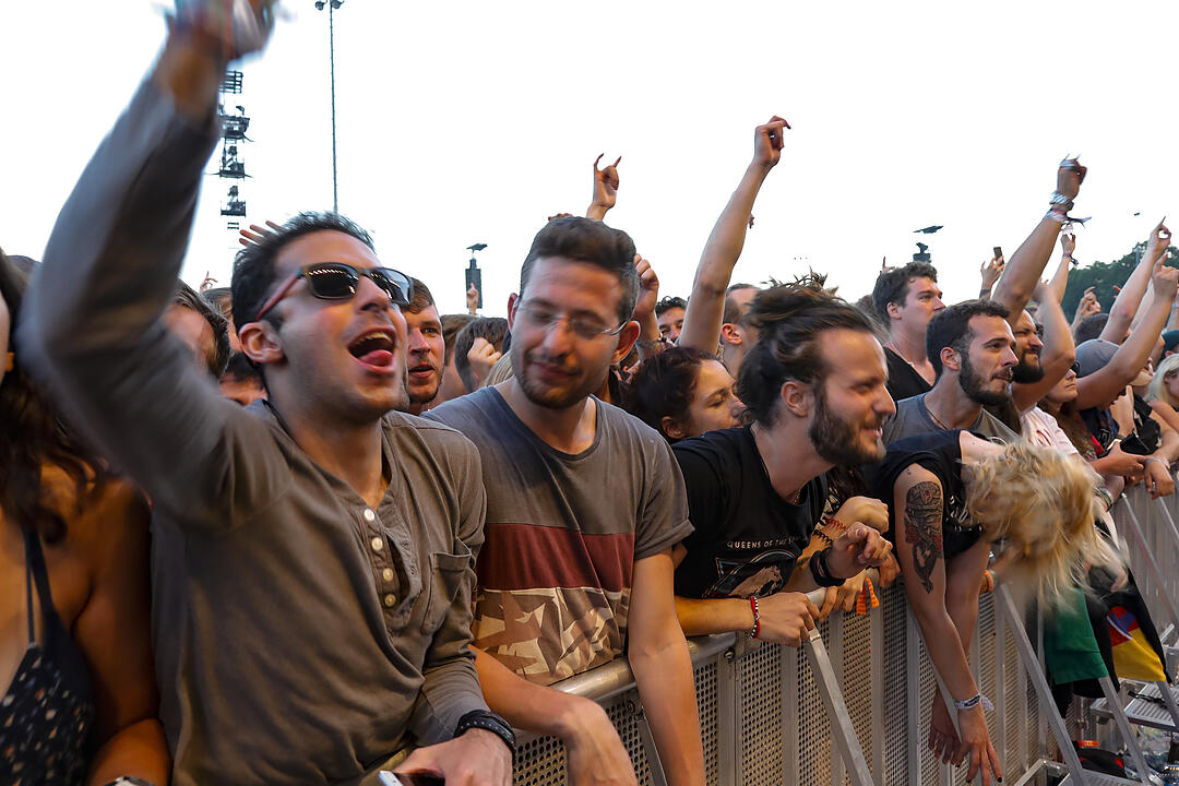 Die Foo Fighters bei Rock im Park 2018.