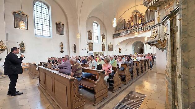 Das Konzert fand in der voll besetzten Pretzfelder Kirche statt.