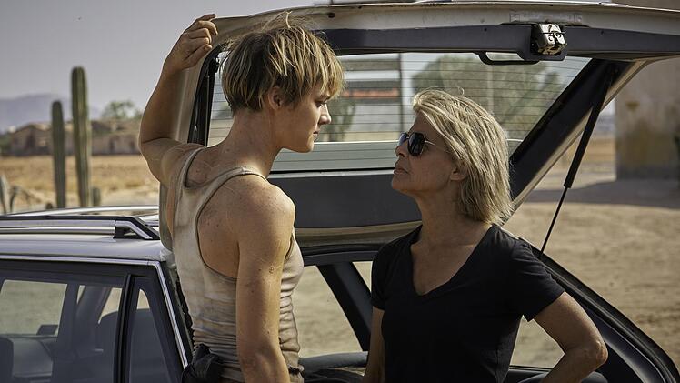 Diese Frauen wissen, sich zu wehren: Grace (Mackenzie Davis, links) und Sarah Connor (Linda Hamilton).