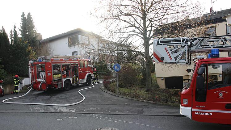 Brand am Ölberg in Coburg Foto: Michael Stelzner