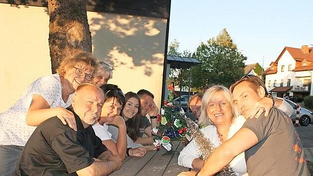 Die Theatergruppe Schneckenlohe freut sich auf ihren ersten Auftritt Anfang November. Foto: Maria L&ouml;ffler