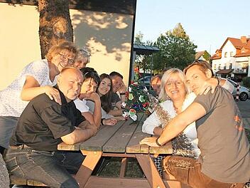 Die Theatergruppe Schneckenlohe freut sich auf ihren ersten Auftritt Anfang November. Foto: Maria L&ouml;ffler