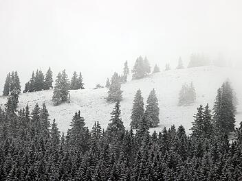 Weißes Wochenende in Franken? Wo und wann die Chancen auf Schnee gut stehen