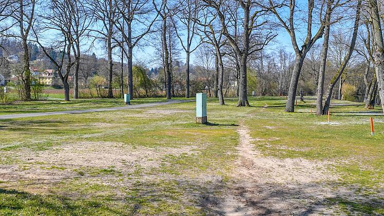 Tote Hose auf der Campinginsel 2020. Jetzt über Ostern wäre normalerweise alles voll.  Foto: Ronald Rinklef