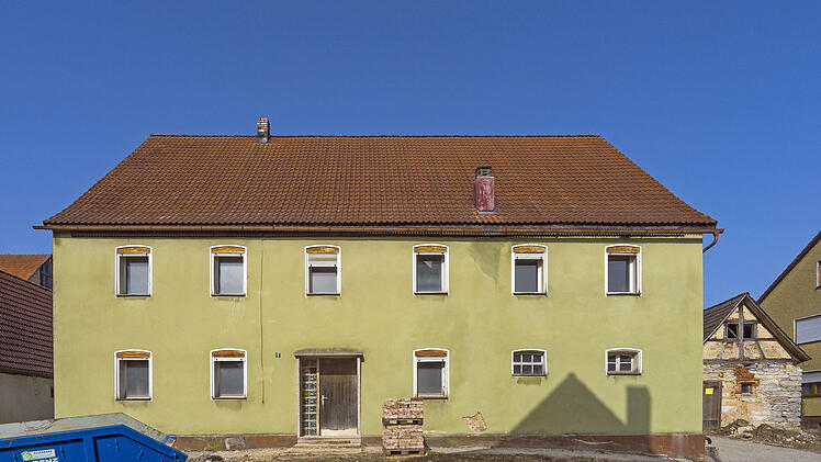 Alte Hofstelle vor der Sanierung