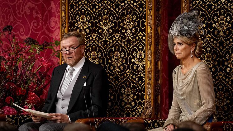 König Willem-Alexander  - Thronrede zum Haushaltstag