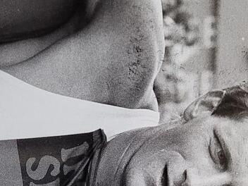 Axel Stamann (links) hat bei der Weltmeisterschaft im Modernen Fünfkampf 1978 im schwedischen Jönköping mit der Mannschaft Silber geholt. Rechts Bundestrainer Herbert Rieden.