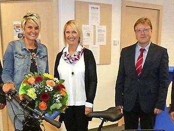 Bei der Preisübergabe (von links): Peter Girndt, die Gewinnerin Anja Ruppert, Ulrike Vogler, Elmar Bauer und Ralph Goller  Foto: Klaus-Peter Wulf