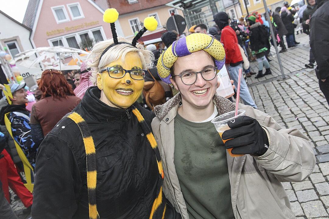 Narrentreiben in Stadtsteinach 2024