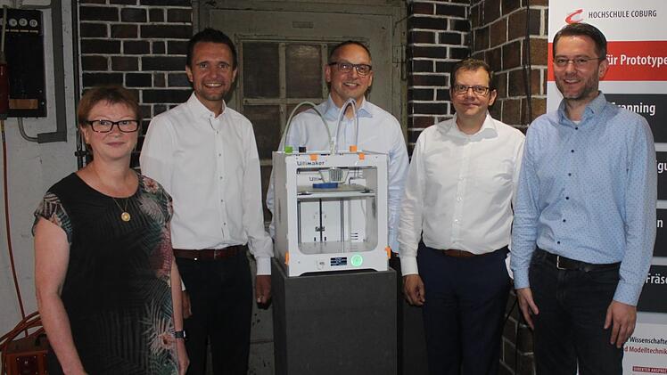 Christiane Fritze, Andreas H&uuml;gerich, Frank Herzog, Markus Stark und Ercole Erculei (von links) Foto: Niklas Schmitt