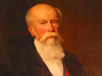 Das Gemälde zeigt Friedrich Graf von Luxburg. Foto: Museem Schloss Aschach