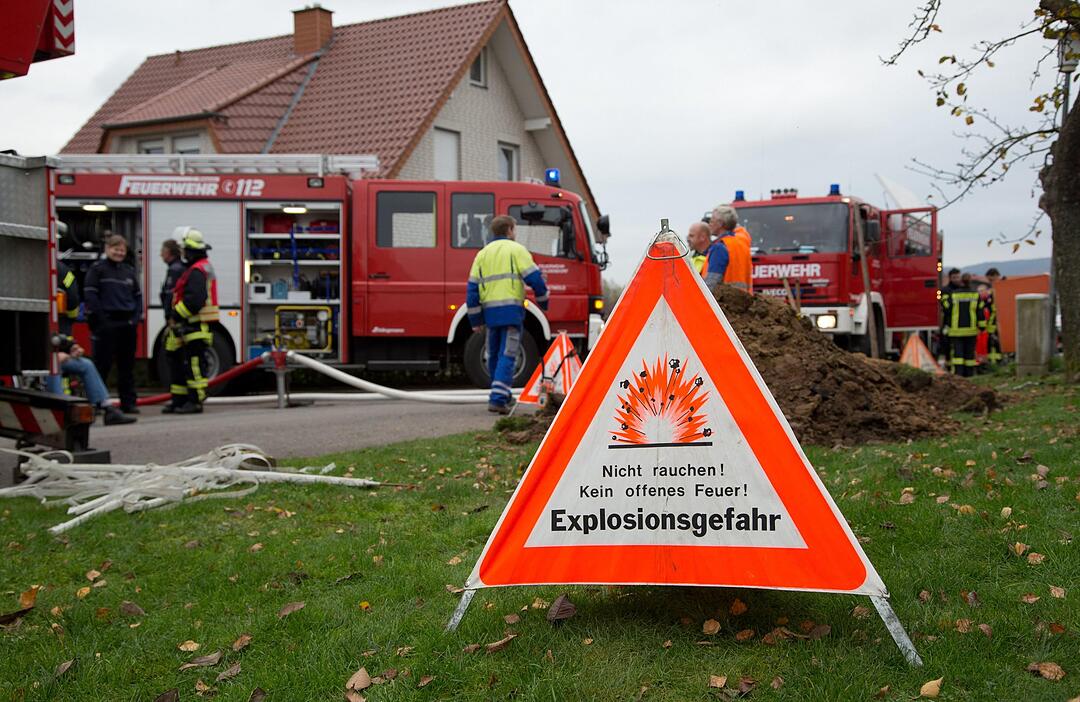 Explosion zerstört Haus in Preußisch-Oldendorf