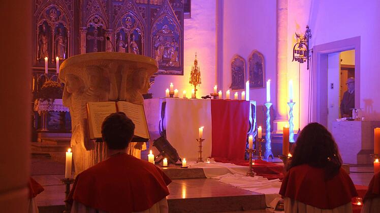 "Nacht der Lichter" in der Kirche "Unsere LIebe Frau" Foto: Sonny Adam