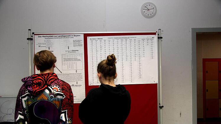 Juniorwahl an der Realschule    Foto: Richard Sänger
