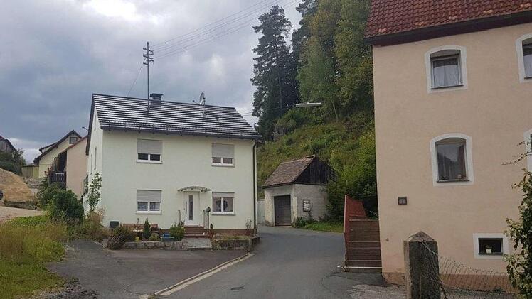 Die Engstelle im Hundsdorfer Weg in Obertrubach Foto: Gemeinde Obertrubach