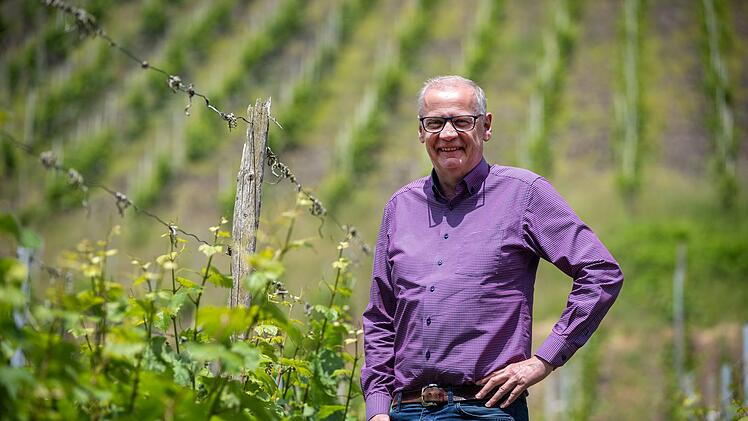 G&uuml;nther Jauch auf seinem Weingut