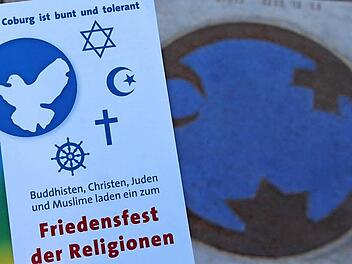 Beim "Engel der Kulturen" wollen die Coburger Buddhisten, Christen, Juden und Muslime am Sonntag, 10. Mai, ab 15 Uhr gemeinsam feiern.