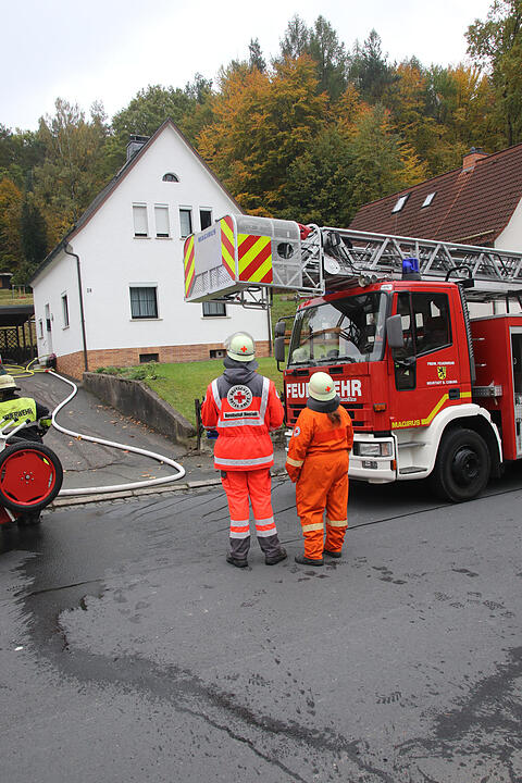 Brand in Neustadt bei Coburg