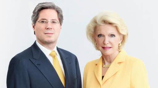 Die Gesellschafter der Schaeffler Gruppe Maria-Elisabeth Schaeffler-Thumann und Sohn Georg F. W. Schaeffler führen das Lebenswerk der Brüder Schaeffler fort. Foto: Schaeffler