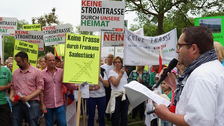 Demonstration der Bürgerinitiative