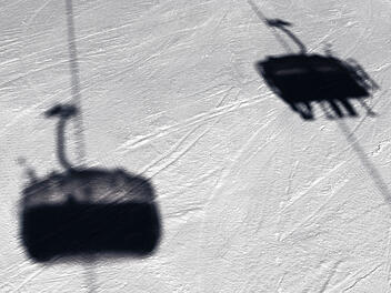 Ski, Skifahren, Piste