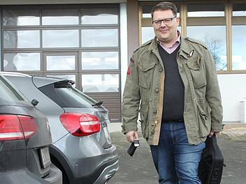 Danny Dobmeier ist viel unterwegs. Seit März leitet der Diplom-Politologe die drei Geschäftsstellen der Kreishandwerkerschaften Kronach, Coburg und Lichtenfels. Foto: Popp