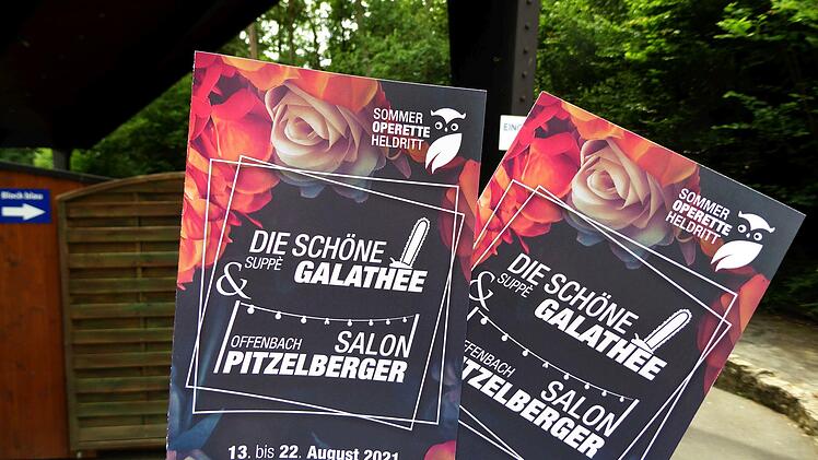 Werke von Franz von Suppé und Jacques Offenbach stehen in diesem Jahr auf dem Programm der Sommeroperette Heldritt. Die Saison auf der Waldbühne beginnt am Freitag, 13. August.Foto: Jochen Berger
