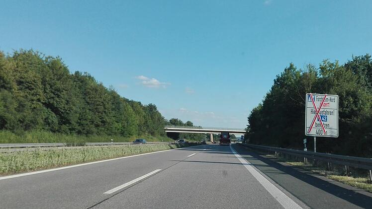 Die Forchheimer Ausfahrten  sind seit Beginn der Bauarbeiten reihum immer wieder zeitweise gesperrt. Ab 21. Oktober ist diesmal der Ausfahrtast Forchheim-Süd in Fahrtrichtung Nürnberg betroffen.Archiv