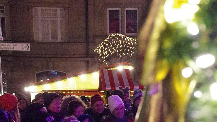Weihnachtsmarkt in Kronach. Foto: Marco Meißner