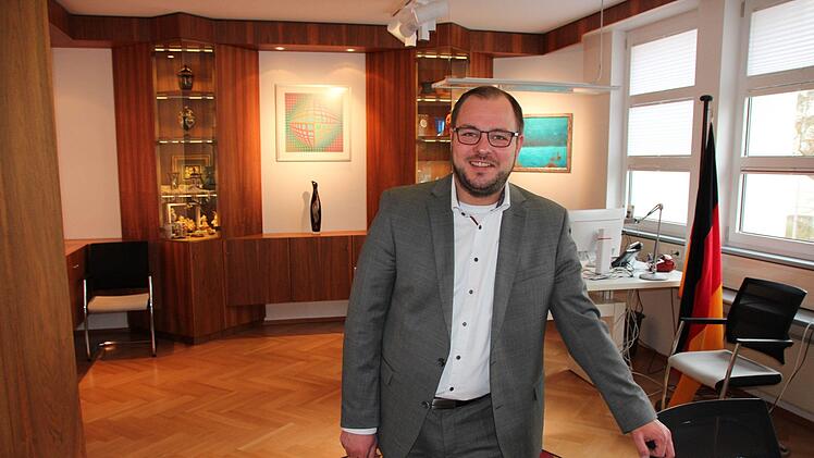 Sebastian Straubel in seinem neuen BüroOliver Schmidt
