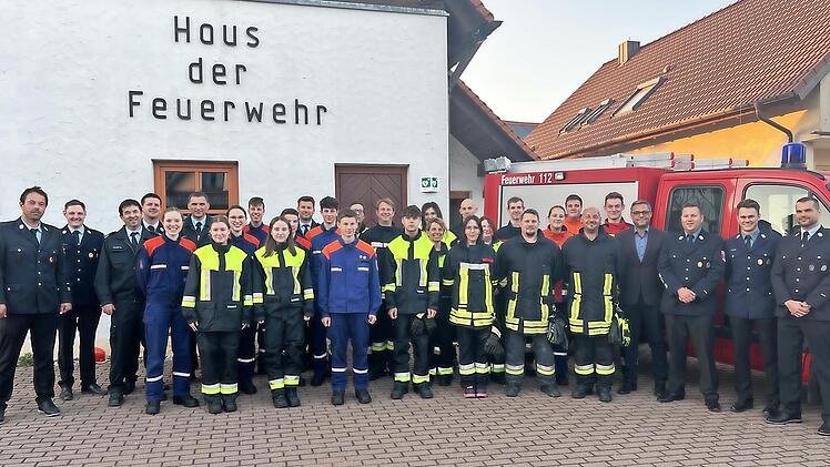 Die Prüfung wurde durch die Kreisbrandinspektion Forchheim in Schnaid abgenommen.