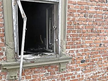 An der Einsatzstelle in Reinersdorf