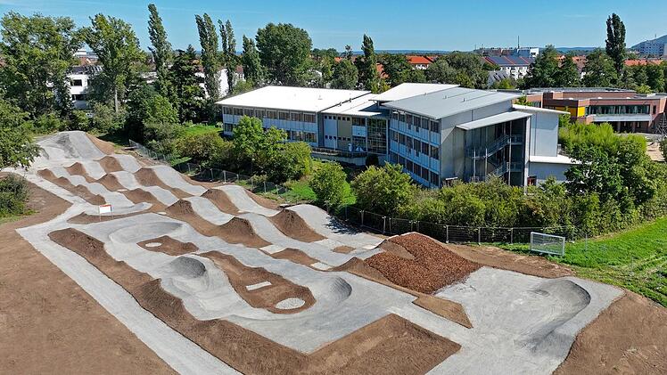 Kitzingen: Bikepark wird in K&uuml;rze feierlich er&ouml;ffnet - "Arbeiten h&auml;tten nicht besser laufen k&ouml;nnen"
