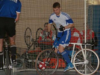 Beim ersten Spieltag überzeugte Torsteher Sebastian Rehmet mit ausgezeichneten Leistungen  Foto: Hans Franz