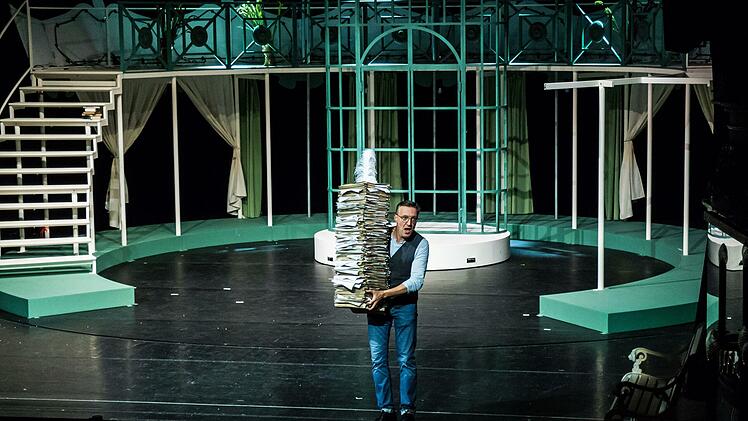 P"Wiener Blut" als Neuinszenierung am Landestheater Coburg: ProbenszeneFoto: Jochen Berger
