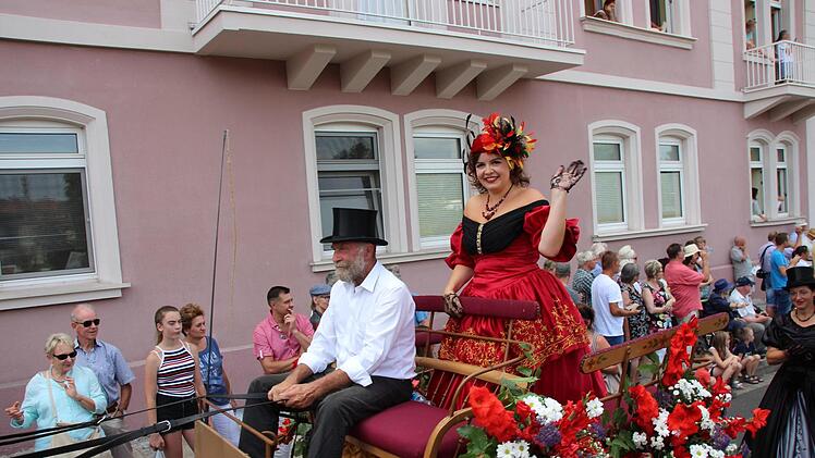 Rakoczy-Festzug 2018 in Bad Kissingen Foto: Benedikt Borst