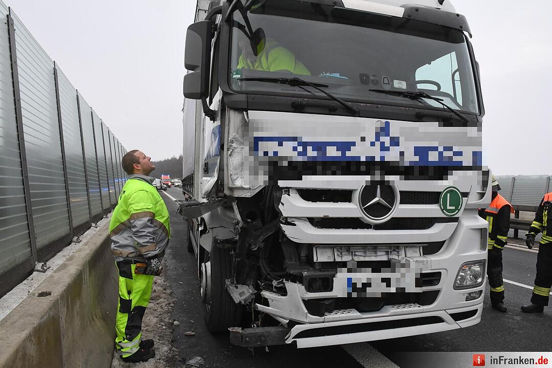 Unfall auf der A73 im Kreis Bamberg