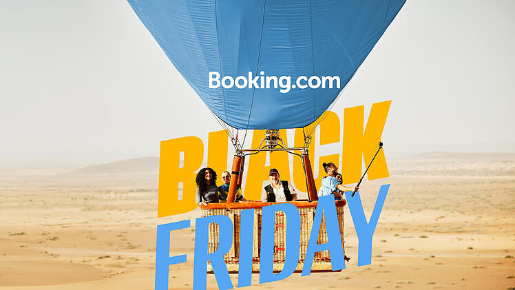 Black Friday für Hotels auf booking.com