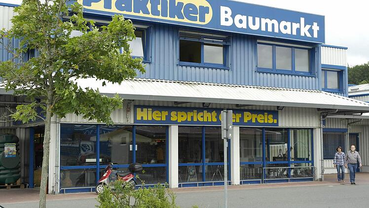 Die Praktiker-Filiale in Seidenhof.