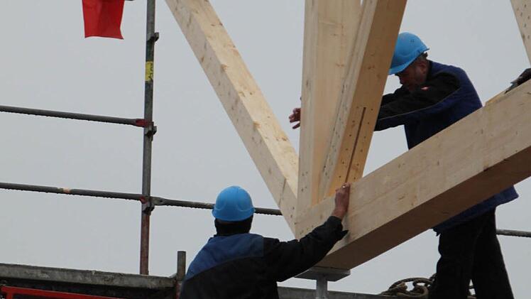 Dann wird es eingepasst. Fertig! Foto: Ulrike Müller